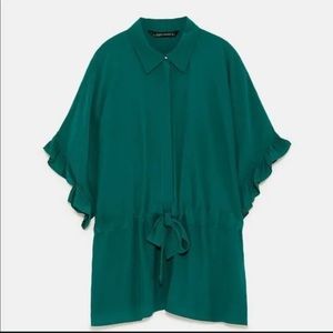 Zara Women’s Green Blouse
